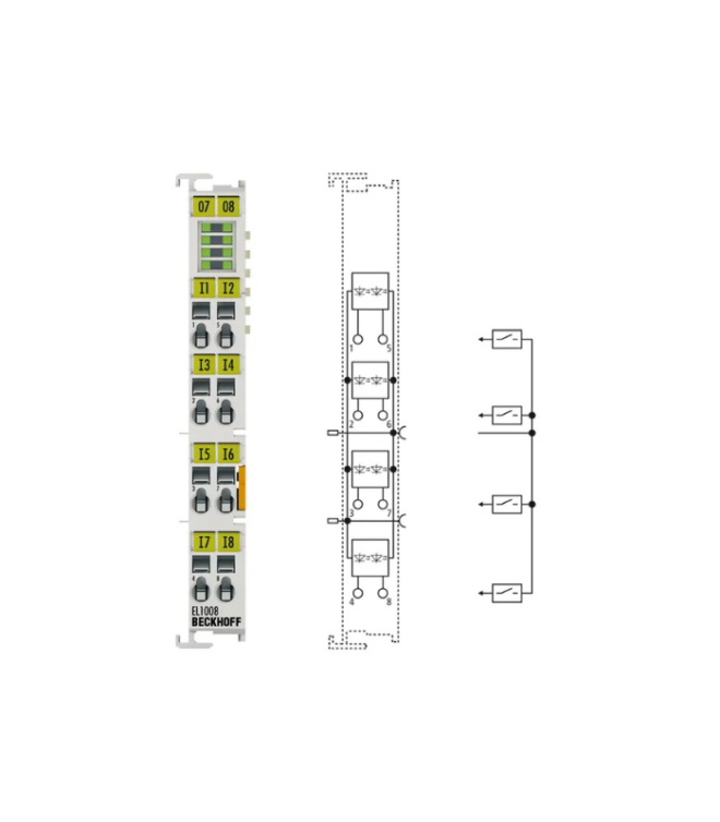 1000245464 | ترمینال 8 کاناله دیجیتال Beckhoff Ethercat