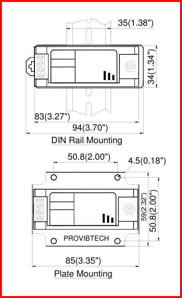 ترانسمیتر پراکسیمیتی سه سیم مدل TR3101